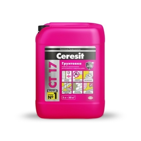 Грунтовка глубокого проникновения акрил CERESIT CT-17 1л