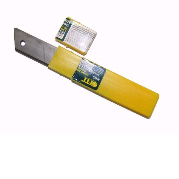 Лезвия 25мм для ножа технического, 8 сегментов (10 шт) FIT 10425 