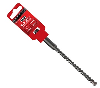 Бур 10*210*260 мм по бетону SDS+ Кедр 027-0210260