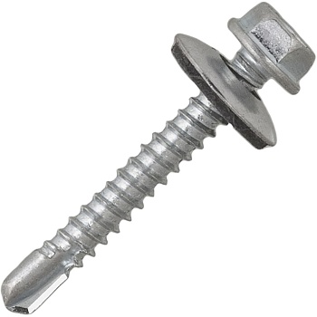 Саморез кровельный 5,5х100 оцинкованный (удлиненное сверло)