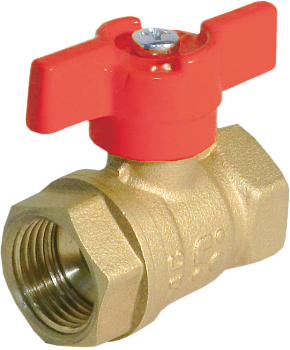 Кран шаровый латунный Ду25 Бм/м ВОДА БАЗ 11Б27п1
