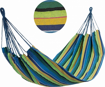 Гамак полотняный НАМ-10 (1/10) ECOS материал поликоттон с чехлом, 200*100см