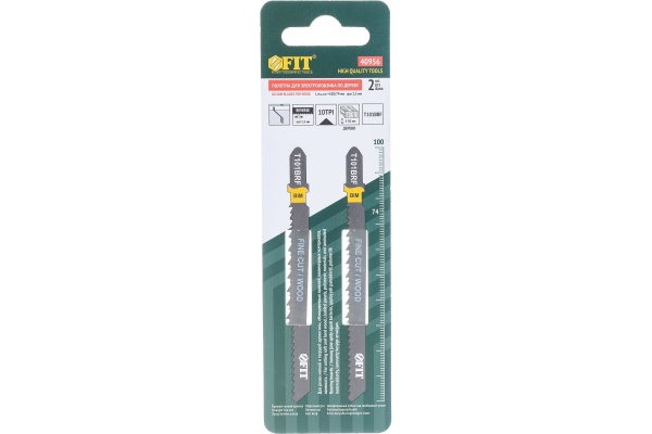 Пилка для лобзика T101BRF FIT 40956