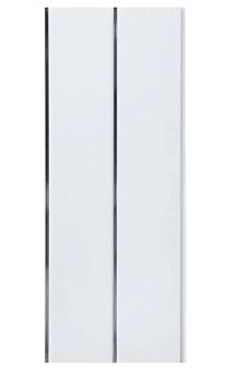 Панель потолочная 3-х секц.(хром) 0.24х3 (0.72м2/7,2м2 уп) 8 мм