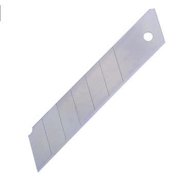 Лезвия 25мм для ножа технического, 7 сегменто, сталь SK5 (10шт) FIT 10424