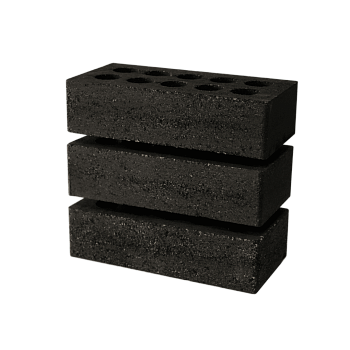 Кирпич Гиперпресс 1НФ ЛИТОС Готэм Черный Крафт (336 шт)