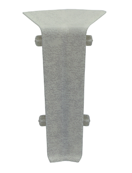 Угол внутренний ПВХ ROYCE 80 мм - 333 Серебристый Жемчуг