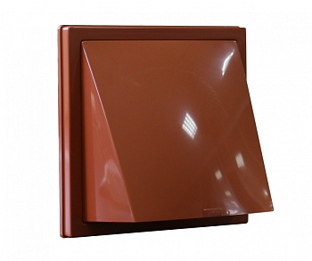 Выход стенной вытяжной с обратным клапаном 150х150 мм D100 терр. ЭРА 1515К10ФВ