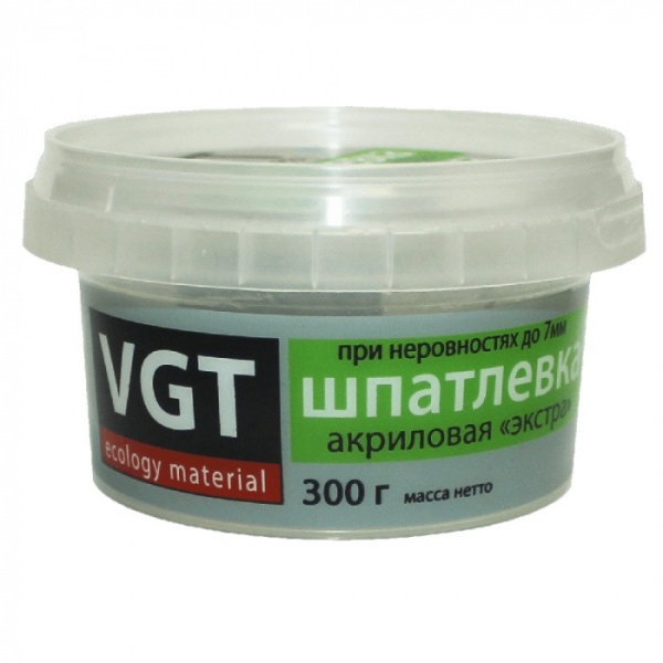 Шпаклевка по дереву Экстра 0,3кг Лиственница ВГТ