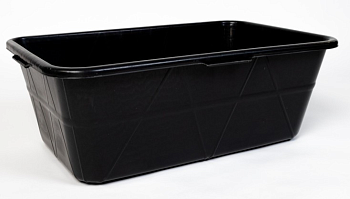Кювета 60-65л прямоугольная с ребрами жесткости