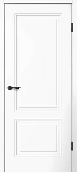 Дверное полотно Elegans 01 ЭМАЛЬ белая  800*2000