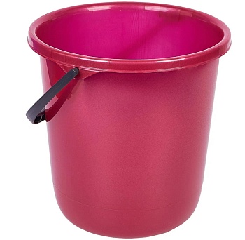 ВЕДРО ПЛАСТ. ROCK N ROLL БОРДО 7 Л (1/10) SV4089БР