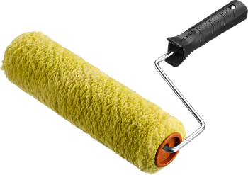 Валик 180*40мм полиэстер ворс 18мм бюг 6мм ЗУБР Оптима Синтекс 03515-18