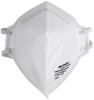 Полумаска фильтрующая складная, класс защиты FFP1, 4-х слойная, без клапана 12289