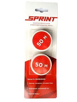 Нить для герметизации трубы "Sprint" 2*50