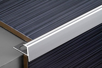 Профиль алюмин. F- образный серебро 10мм 2700 2548-01