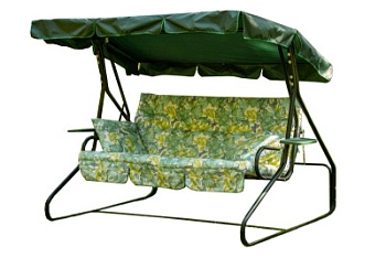 Качели садовые 3-х местные Люкс-3 1261