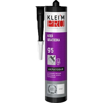 Клей-шпаклевка Kleimpro клей g5 ,белый 300мл (12) 