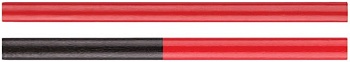 Карандаш строительный 180мм 2-х цветный MOS 04307М (12)