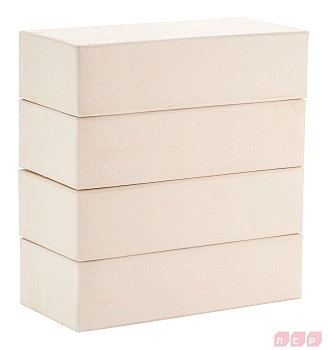 Кирпич керамический ЛСР 1НФ М-300 Белый полнотелый (240шт)