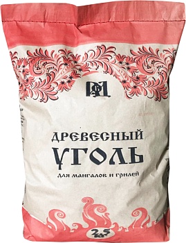 Уголь древесный 2,5кг