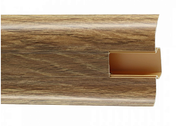 Плинтус ПВХ ROYCE 58 мм - 804 Дуб Викторианский