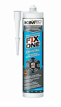 Клей-герметик FIX ONE прозрачный KIM TEC MS 380 г (290 мл)