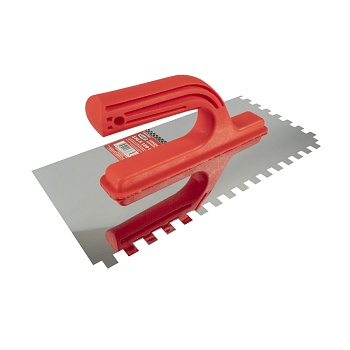 Гладилка зубчатая 270*130мм 8*8мм Кедр 145-0050