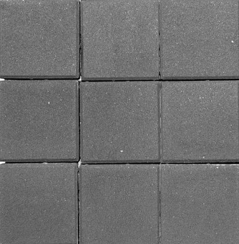 Тротуарная плитка Квадрат 40х200х200 Серый (В ряду 1,44м2) 23,04м2 ХЕСС СТРОЙ