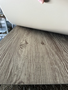 Лист плоский 0,45мм (1250х2000) Print Elite White Wood