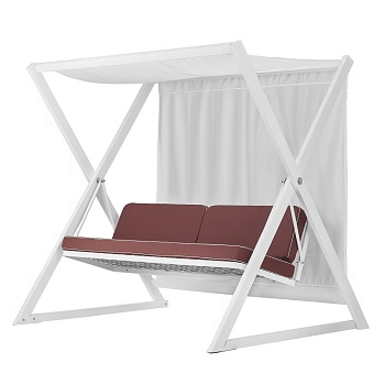 Качели садовые 3-х местные Сакура с014 арт.014