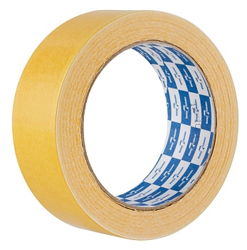 Скотч двухсторонний 38*25м ПП Klebebander без и/у (36)