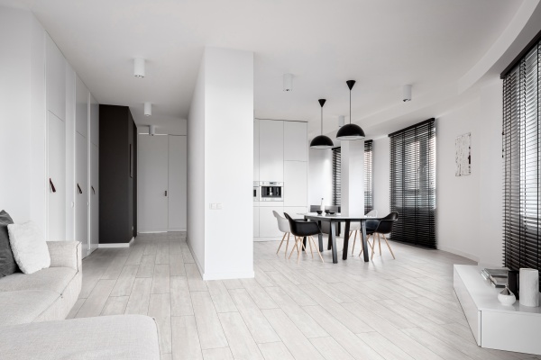 Дуб Монблан Романтика - в интерьере