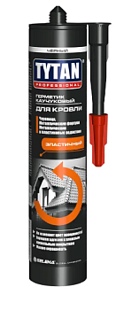 Герметик каучуковый Tytan Professional для кровли прозрачный 310 мл