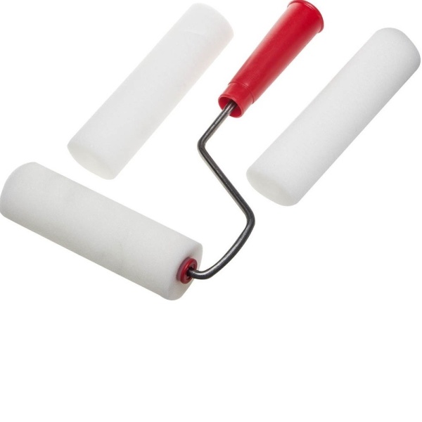 Мини валик поролон +2шубки 40*140мм 0363-14