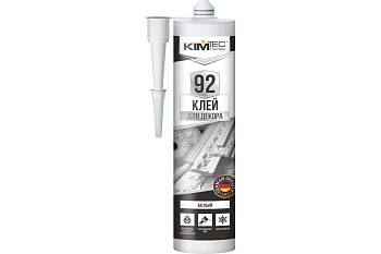 Клей вместо гвоздей KIM TEC 92 для декора белый 280мл (12)