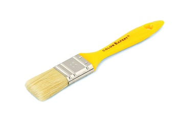 Кисть 30х6мм плоская смешанная щетина лаки-эмали пластиковая ручка Color Expert 81343002