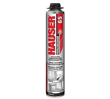 Пена монтажная пистолетная Hauser 65 ТИТАН  740 мл(12)