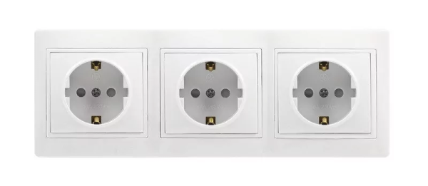 Рамка Smartbuy 3 поста белая