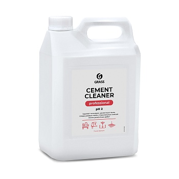 Очиститель после ремонта Cement Cleaner 125305 5.5кг (кислотное) GRASS 52647