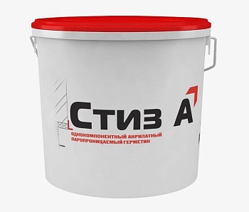 Герметик однокомпонентный акриловый СТИЗ-А марка 6 7 кг