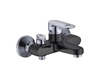 Смеситель для ванны 094764-1 Catalonia черный Gota Rocio с коротким изливом