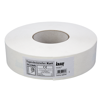 Лента армирующая для швов ГКЛ KNAUF KURT 50мм*75м