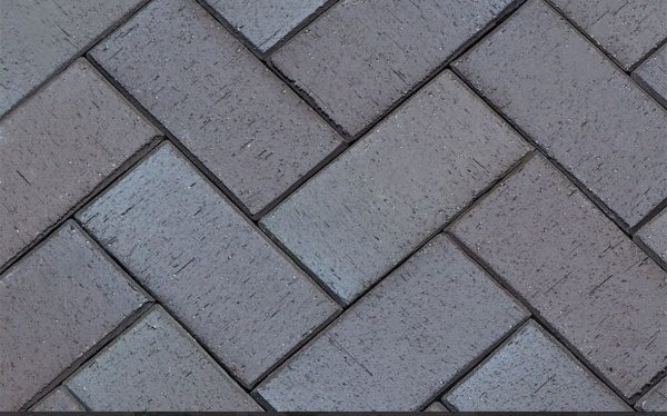 Клинкер тротуарный графитовый Штутгарт 200_100_50(540шт)(1м2 50 шт)