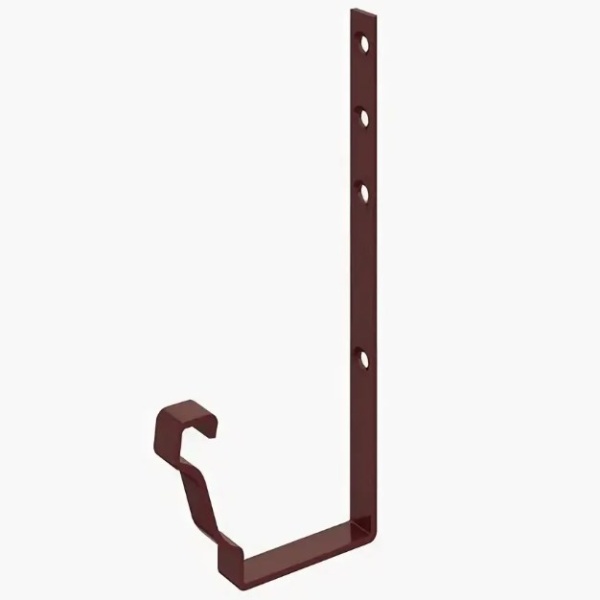 Держатель желоба 120х86 коричневая  RAL 8017
