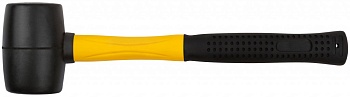 Киянка резиновая 230 гр, фиберглассовая ручка 45 мм FIT 45491