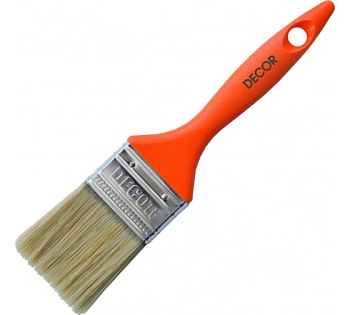 Кисть 65мм светлая смеш.щетина PROFi пласт.ручка (12) 770-063