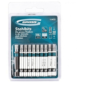 Насадка Т 30*50 мм звездочка TORX GROSS 11472 (10)