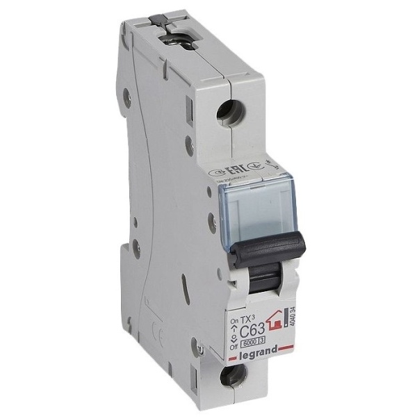 Автомат 63А 1Р Legrand  404034 арт.404034