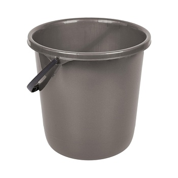 Ведро "ROCK N ROLL" 12л Антрацит SPIN&CLEAN 4076АНТ 250301